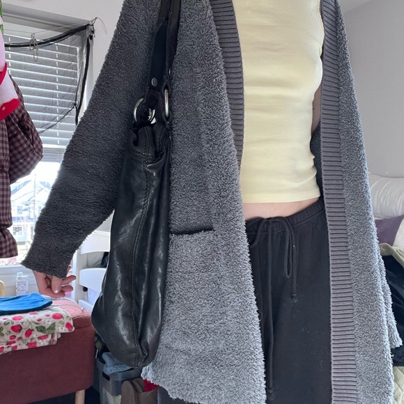 Lucky Brand Black Leather Tote Bag - Picture 6 of 6